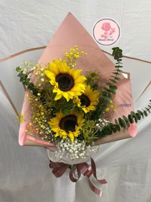 Bouquet brillante iluminación