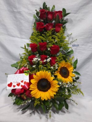 Arreglo floral escala