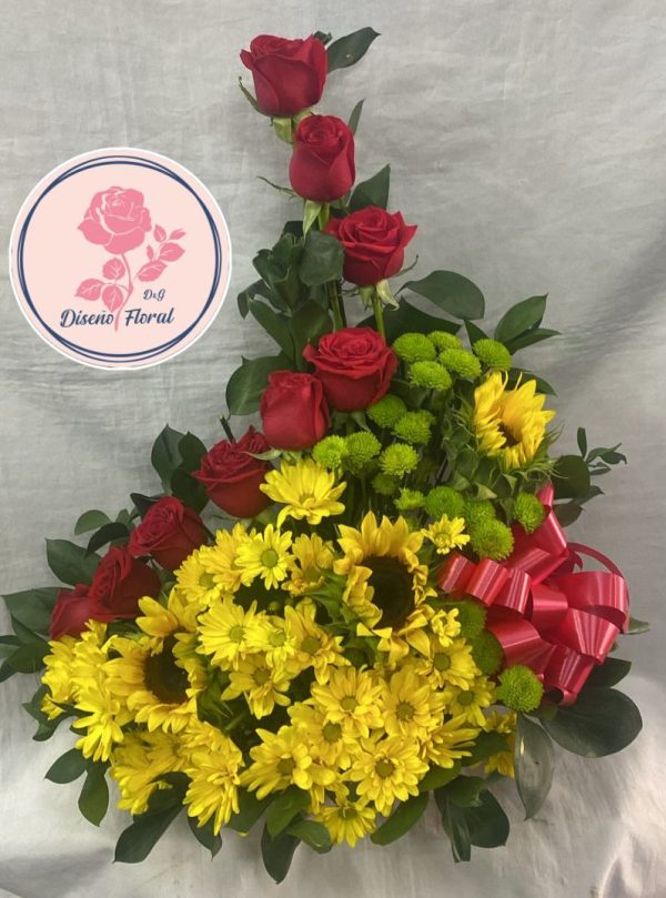 Arreglo floral mil margaritas