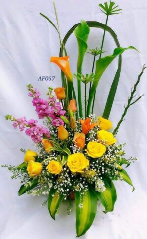 Arreglo floral elegancia exotica