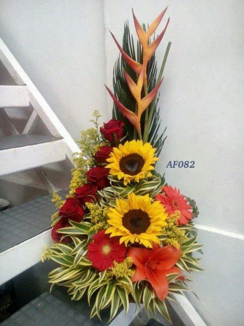 Arreglo floral multifloral