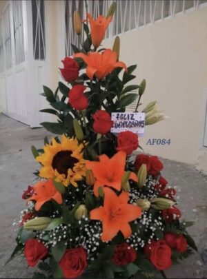 Arreglo floral lirios