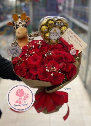 Bouquet rosas apasionada