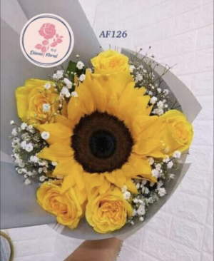 bouquet mini amarillo