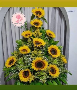 Arreglo floral girasoles