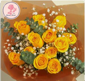 Bouquet Rosas amarilla