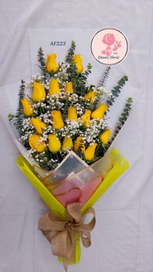 Bouquet rosas amarillas