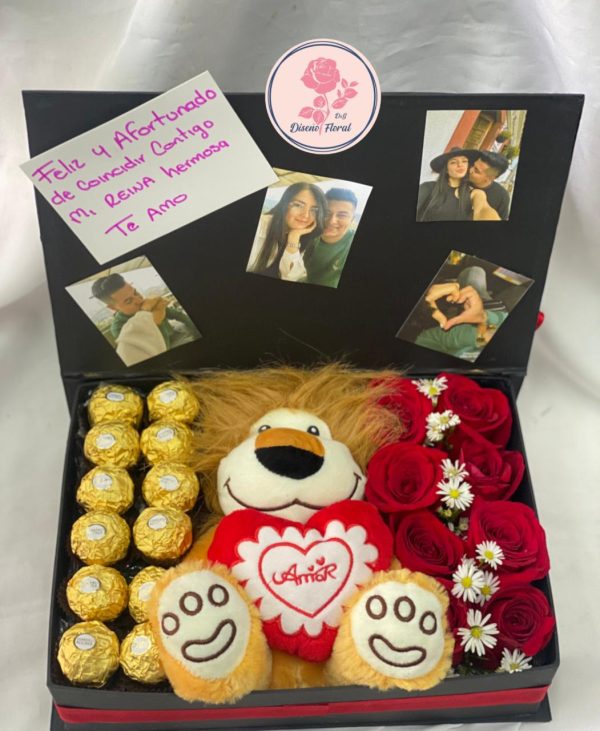 Caja personalizada solo amor
