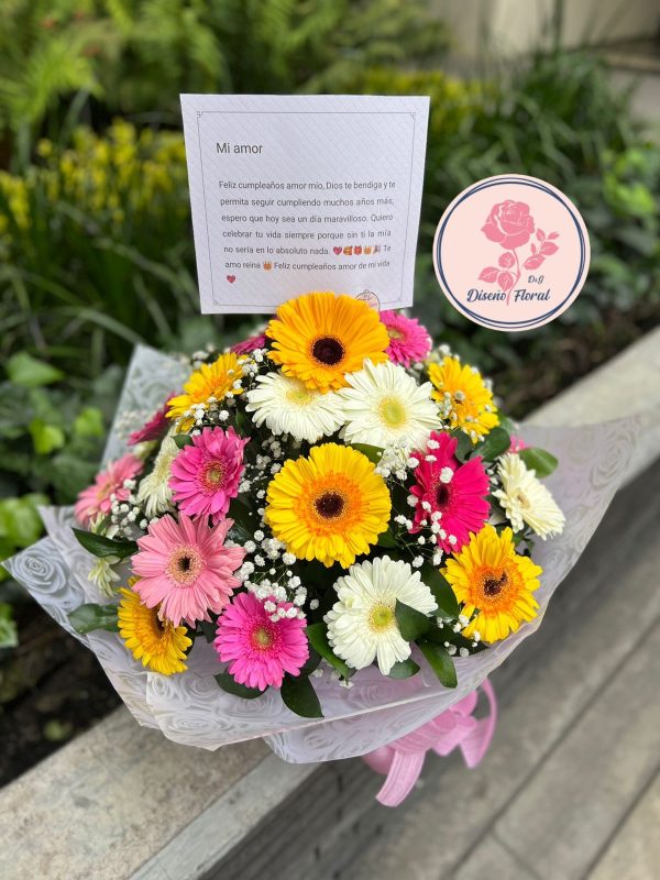 Caja de Gerberas - Imagen 2