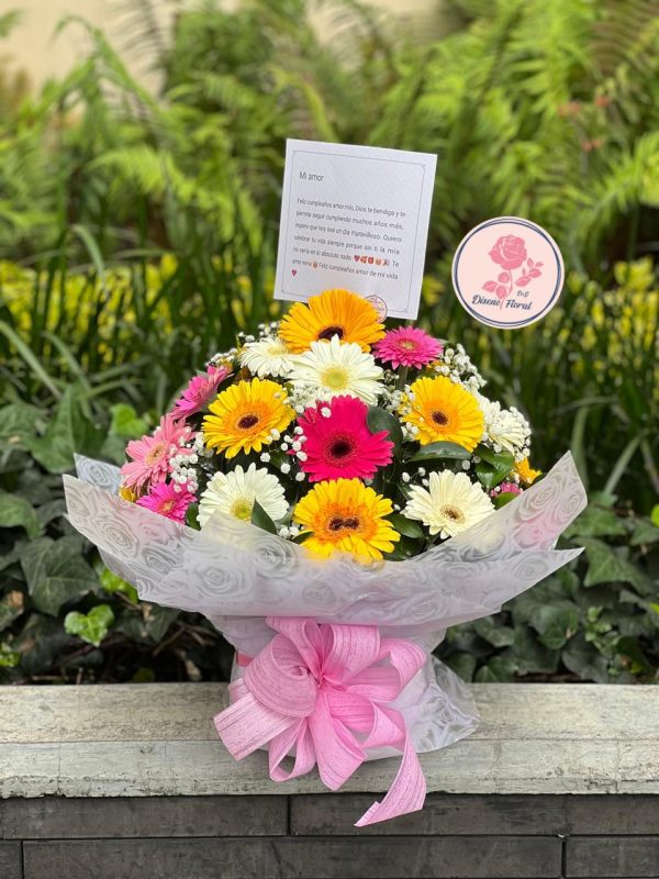 Caja de Gerberas