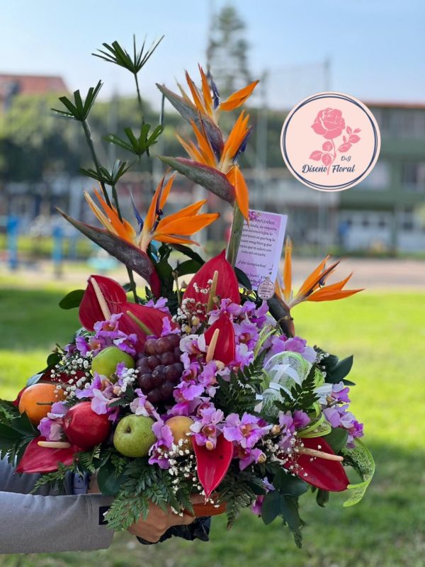 Arreglo frutal exótico