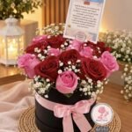 Caja rosas